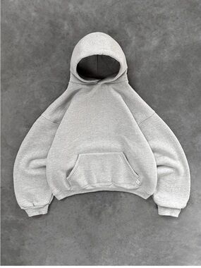 Akimbo Men's Hooded Sweatshirt - Light Gray